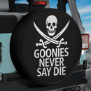 Goonies Never Say Die Skull Jeep Car Spare Tire Cover