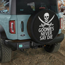 Goonies Never Say Die Skull Jeep Car Spare Tire Cover