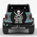 Goonies Never Say Die Skull Jeep Car Spare Tire Cover