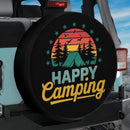 Happy Camping Jeep Car Spare Tire Cover