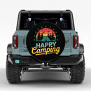 Happy Camping Jeep Car Spare Tire Cover