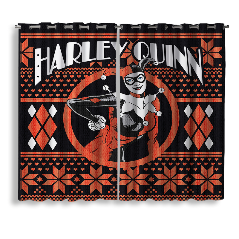 Harley Quin Window Curtain