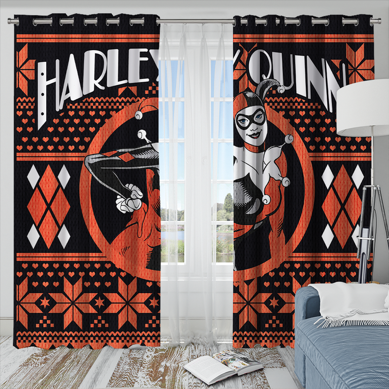 Harley Quin Window Curtain