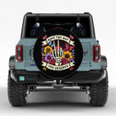 Have The Day You Deserve Skull Hand Jeep Car Spare Tire Cover