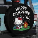 Hello Kitty Happy Campfire Jeep Car Spare Tire Cover