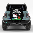 Hello Kitty Happy Campfire Jeep Car Spare Tire Cover