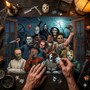 Iconic Horror Movie Characters Jigsaw Puzzle
