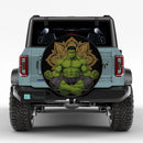 Hulk Yoga Meditation Mandala Jeep Car Spare Tire Cover