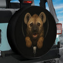 Hyena Animal Zipper Jeep Car Spare Tire Cover