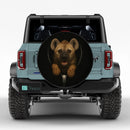Hyena Animal Zipper Jeep Car Spare Tire Cover