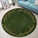 Lord Of The Rings Round Rug