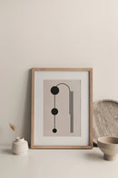 Black & White Japandi Art Prints Set Of 3 Unframed