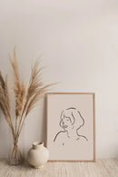 Simple Vintage Line Wall Art Prints Set of 3 Unframed