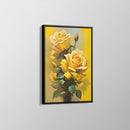 Yellow Flower - Living Room - Canvas Wall Art - Print - Wall Decor