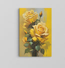 Yellow Flower - Living Room - Canvas Wall Art - Print - Wall Decor