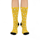 Zenitsu Pattern Demon Slayer Anime Crew Socks