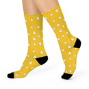 Zenitsu Pattern Demon Slayer Anime Crew Socks