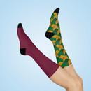 Giyu Pattern Demon Slayer Anime Crew Socks