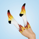 Rengoku Pattern Demon Slayer Anime Crew Socks