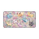 Pastel Sleeping Eeveelutions Pokémon Desk Mat