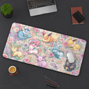 Pastel Sleeping Eeveelutions Pokémon Desk Mat