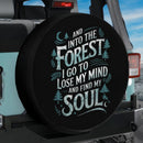Into the Forest Typo Jeep Car Spare Tire Cover