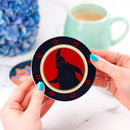 Itachi Magekyo Sharingan Ceramic Decor Coaster - Gift Idea