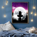 Itachi Moon Night - Living Room - Canvas Wall Art - Print - Wall Decor