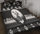 Jack And Sally Home Nightmare Christmas Quilt Bed Sets