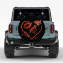 Jeep Girl Lip Car Spare Tire Cover