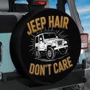 Funny Jeep Hair, Don’t Care Car Spare Tire Cover