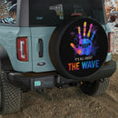 Jeep Wave Sign Car Spare Tire Cover