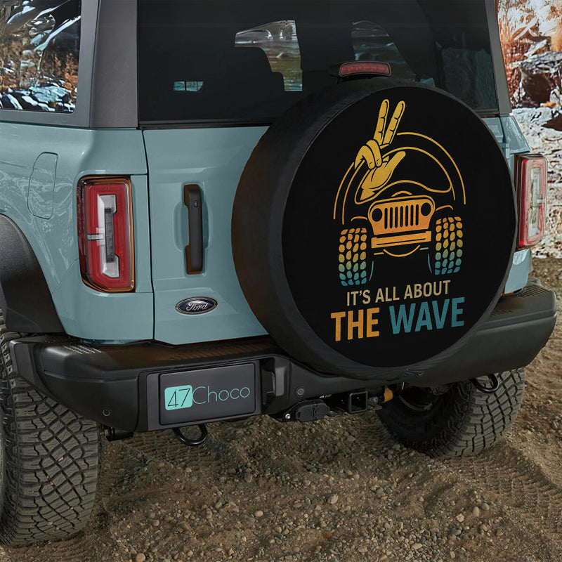 All About Jeep Wave Car Spare Tire Cover