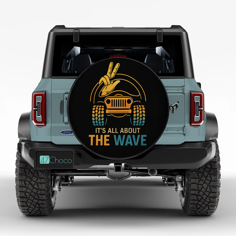 All About Jeep Wave Car Spare Tire Cover