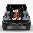 Jesus Is My Warrior Jeep Car Spare Tire Cover