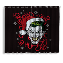 Joker Ho Ho Ho Christmas Window Curtain