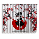 Kanao Demon Slayer Anime Japan Style Window Curtain