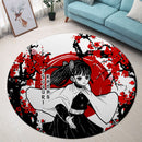 Kanao Demon Slayer Japan Style Round Rug