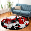 Kanao Demon Slayer Japan Style Round Rug