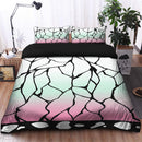 Kochou Shinobu Insect Pillar Butterfly Pattern Demon Slayer Kimetsu No Yaiba Bedding Set Duvet Cover And 2 Pillowcases Nearkii