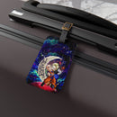 Krillin And Android 18 Dragon Ball Love You To The Moon Galaxy Luggage Tag