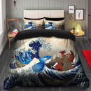 Kyogre Vs Groudon The Great Wave Japan Pokemon Bedding Set