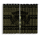 Legend Of Zelda Christmas Window Curtain
