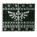 Legend Of Zelda 1 Christmas Window Curtain