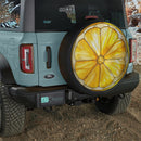 Lemon Slice Stained Glass Jeep Car Spare Tire Cover