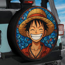 Luffy One Piece Jeep Car Spare Tire Cover