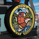 Magikarp Pokemon Anime Japan Jeep Car Spare Tire Cover