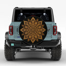 Mandala Flower Art Jeep Car Spare Tire Cover