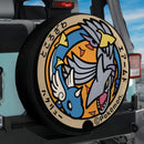 Dragonair Skarmory Pokemon Japan Anime Jeep Car Spare Tire Cover