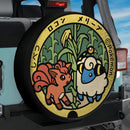 Mareep And Vulpix Japan Pokemon Jeep Car Spare Tire Cover